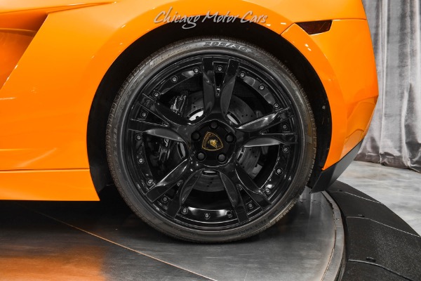 Used-2007-Lamborghini-Gallardo-Coupe-Arancio-Borealis-ONLY-11K-Miles-E-Gear-LOADED-with-Options