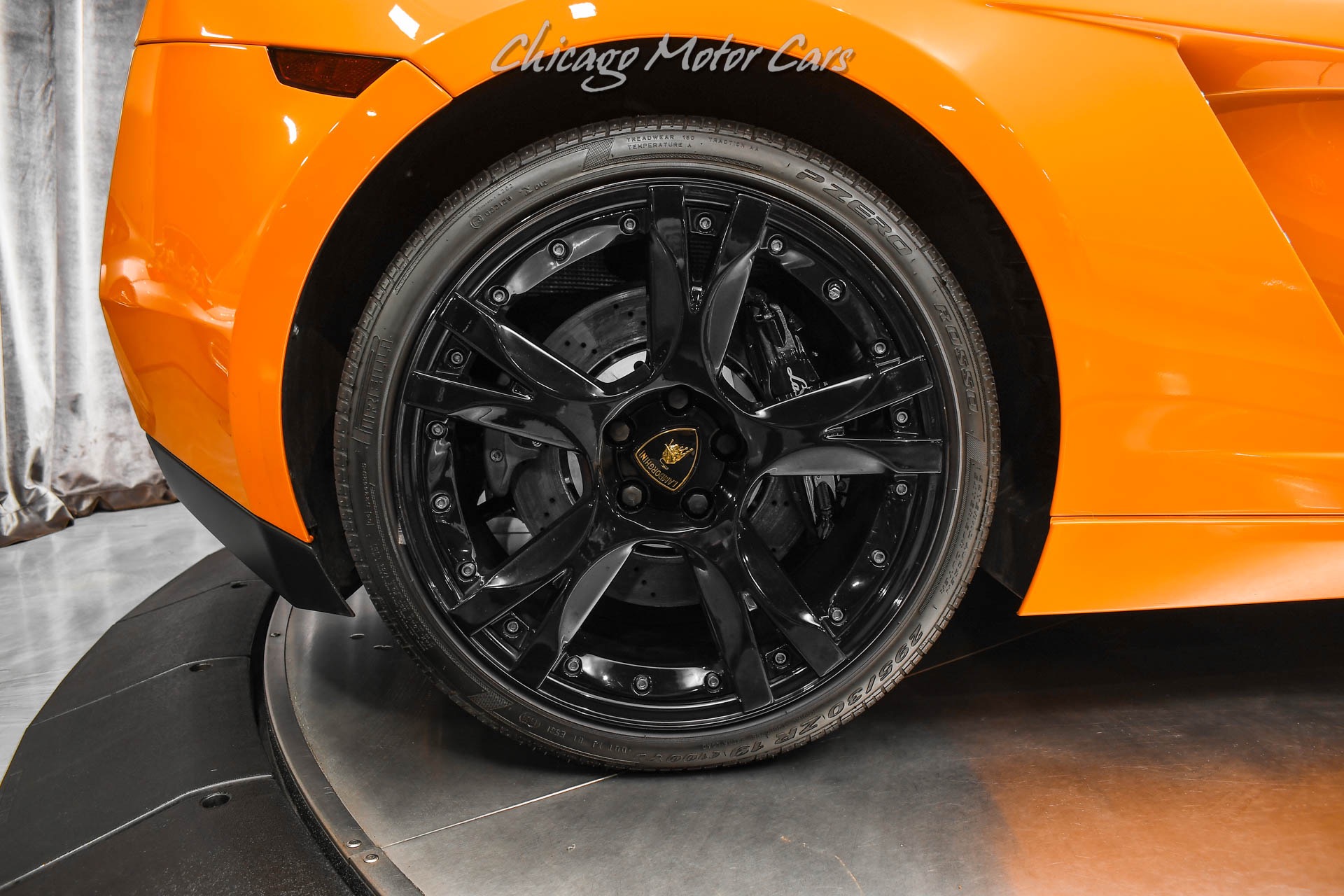 Used-2007-Lamborghini-Gallardo-Coupe-Arancio-Borealis-ONLY-11K-Miles-E-Gear-LOADED-with-Options