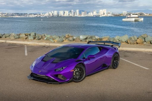 Used 2021 Lamborghini Huracan EVO VF SUPERCHARGE! VIOLA PASIFAE Full Vorsteiner Carbon Kit! FULL PPF! for sale Sold at Chicago Motor Cars in West Chicago IL 60185 1