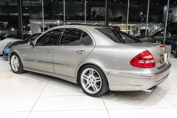 Used 2005 Mercedes-Benz E-Class E 55 AMG Sedan LOW Miles Supercharged V8! Lighting Pkg! EXCELLENT Condition for sale Sold at Chicago Motor Cars in West Chicago IL 60185 3