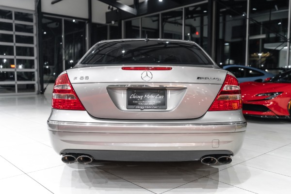 Used 2005 Mercedes-Benz E-Class E 55 AMG Sedan LOW Miles Supercharged V8! Lighting Pkg! EXCELLENT Condition for sale Sold at Chicago Motor Cars in West Chicago IL 60185 4