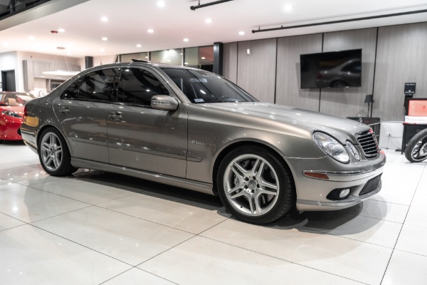 Used 2005 Mercedes-Benz E-Class E 55 AMG Sedan LOW Miles Supercharged V8! Lighting Pkg! EXCELLENT Condition for sale Sold at Chicago Motor Cars in West Chicago IL 60185 6
