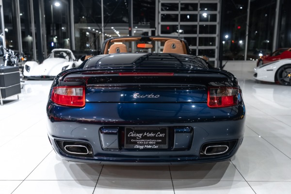 Used 2008 Porsche 911 Turbo Cabriolet 6-Speed Manual! ONLY 17k Miles! Supple Leather! STUNNING! for sale Sold at Chicago Motor Cars in West Chicago IL 60185 4