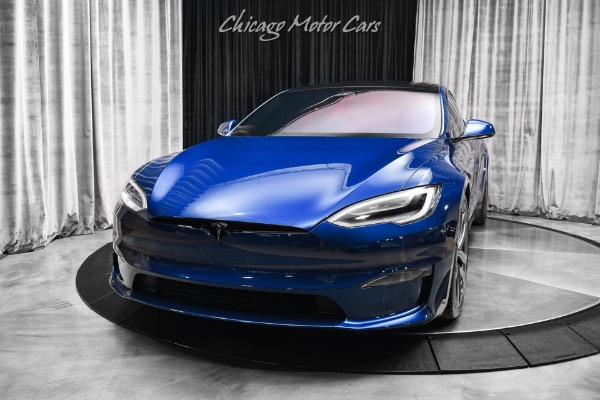 Used 2021 Tesla Model S Plaid for sale Sold at Chicago Motor Cars in West Chicago IL 60185 2