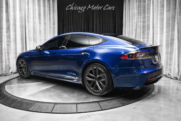 Used 2021 Tesla Model S Plaid for sale Sold at Chicago Motor Cars in West Chicago IL 60185 3