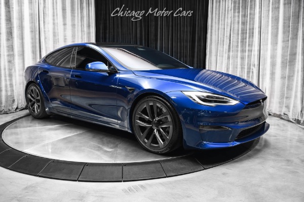 Used 2021 Tesla Model S Plaid for sale Sold at Chicago Motor Cars in West Chicago IL 60185 6