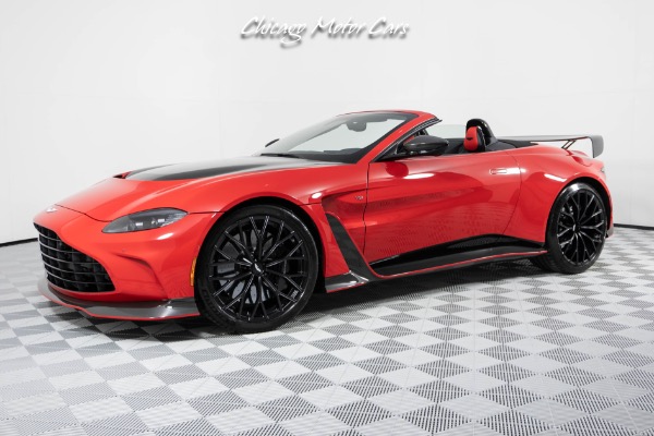 Used 2023 Aston Martin Vantage V12 Roadster CARBON PACK! HUGE MSRP RARE 1 of 249! for sale Sold at Chicago Motor Cars in West Chicago IL 60185 1