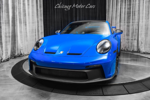 Used 2022 Porsche 911 GT3!Pccb!Front axle!18 Way Seats!Shark Blue!Carbon Roof!Pdls! Front Ppf for sale Sold at Chicago Motor Cars in West Chicago IL 60185 2