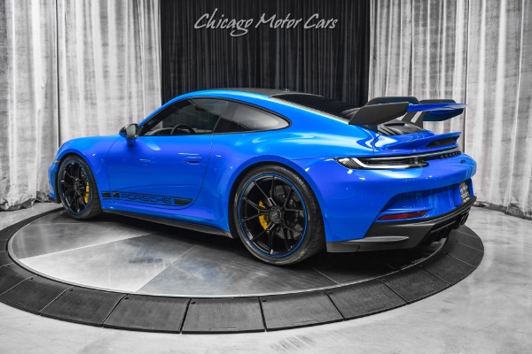 Used 2022 Porsche 911 GT3!Pccb!Front axle!18 Way Seats!Shark Blue!Carbon Roof!Pdls! Front Ppf for sale Sold at Chicago Motor Cars in West Chicago IL 60185 3