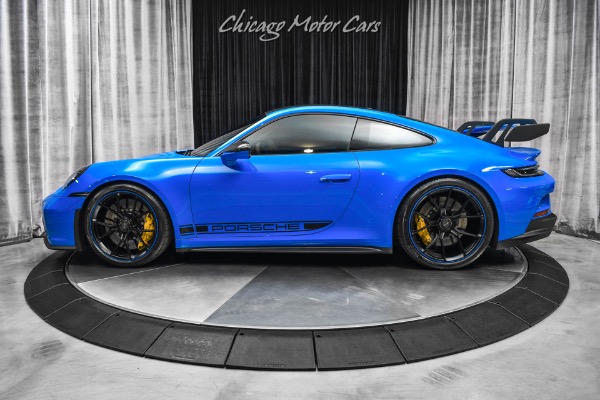 Used-2022-Porsche-911-GT3PccbFront-axle18-Way-SeatsShark-BlueCarbon-RoofPdls-Front-Ppf