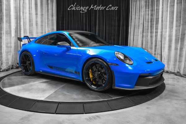 Used 2022 Porsche 911 GT3!Pccb!Front axle!18 Way Seats!Shark Blue!Carbon Roof!Pdls! Front Ppf for sale Sold at Chicago Motor Cars in West Chicago IL 60185 6