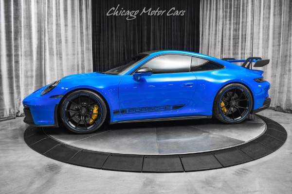 Used 2022 Porsche 911 GT3!Pccb!Front axle!18 Way Seats!Shark Blue!Carbon Roof!Pdls! Front Ppf for sale Sold at Chicago Motor Cars in West Chicago IL 60185 1