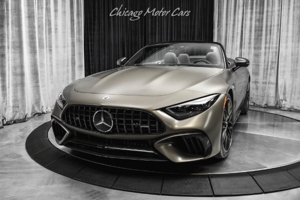 Used 2022 Mercedes-Benz SL63 AMG Convertible Only 435 Miles! Original MSRP $211k+ LOADED Stunning Color! for sale Sold at Chicago Motor Cars in West Chicago IL 60185 2