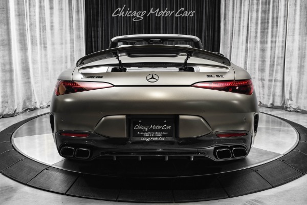 Used 2022 Mercedes-Benz SL63 AMG Convertible Only 435 Miles! Original MSRP $211k+ LOADED Stunning Color! for sale Sold at Chicago Motor Cars in West Chicago IL 60185 4