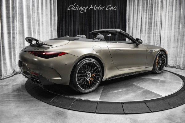 Used 2022 Mercedes-Benz SL63 AMG Convertible Only 435 Miles! Original MSRP $211k+ LOADED Stunning Color! for sale Sold at Chicago Motor Cars in West Chicago IL 60185 5