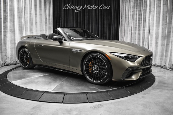 Used 2022 Mercedes-Benz SL63 AMG Convertible Only 435 Miles! Original MSRP $211k+ LOADED Stunning Color! for sale Sold at Chicago Motor Cars in West Chicago IL 60185 6
