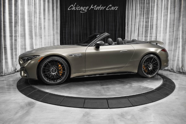 Used 2022 Mercedes-Benz SL63 AMG Convertible Only 435 Miles! Original MSRP $211k+ LOADED Stunning Color! for sale Sold at Chicago Motor Cars in West Chicago IL 60185 1