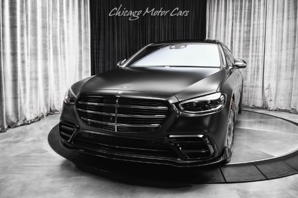 Used 2021 Mercedes-Benz S580 4MATIC BRABUS! Full Stealth PPF! Warmth & Comfort Pkg for sale Sold at Chicago Motor Cars in West Chicago IL 60185 2