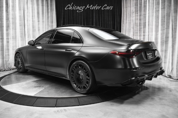 Used 2021 Mercedes-Benz S580 4MATIC BRABUS! Full Stealth PPF! Warmth & Comfort Pkg for sale Sold at Chicago Motor Cars in West Chicago IL 60185 3