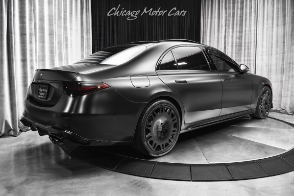 Used 2021 Mercedes-Benz S580 4MATIC BRABUS! Full Stealth PPF! Warmth & Comfort Pkg for sale Sold at Chicago Motor Cars in West Chicago IL 60185 5