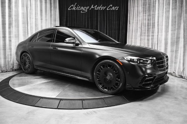 Used 2021 Mercedes-Benz S580 4MATIC BRABUS! Full Stealth PPF! Warmth & Comfort Pkg for sale Sold at Chicago Motor Cars in West Chicago IL 60185 6