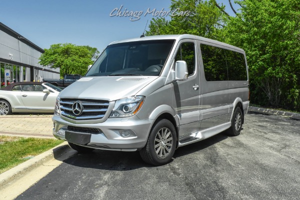 Used 2017 Mercedes-Benz Sprinter 2500 CONVERSION TV DVD 9 PASSENGER JUST SERVICED for sale Sold at Chicago Motor Cars in West Chicago IL 60185 2