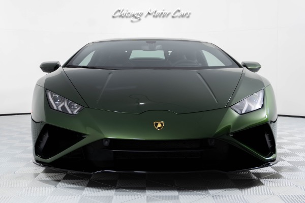 Used 2023 Lamborghini Huracan EVO!! ONLY 70 MILES!! AD PERSONAM! SPORT SEATS!! VERDE ERMES!! for sale Sold at Chicago Motor Cars in West Chicago IL 60185 6