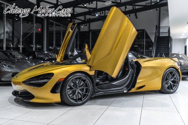 Used 2019 McLaren 720S Spider Luxury Exterior Carbon Fiber Pkg! Electrochomic Roof! Just Serviced! for sale Sold at Chicago Motor Cars in West Chicago IL 60185 1