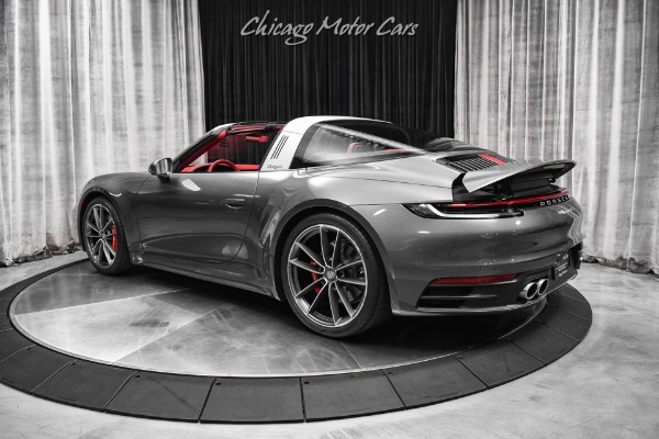Used 2022 Porsche 911 Targa 4S! Hot Combo! 18-Way Sport Seats! Only 5k miles! Sport Chrono Pkg! for sale Sold at Chicago Motor Cars in West Chicago IL 60185 3