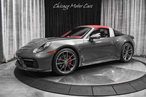 Used-2022-Porsche-911-Targa-4S-Hot-Combo-18-Way-Sport-Seats-Only-5k-miles-Sport-Chrono-Pkg