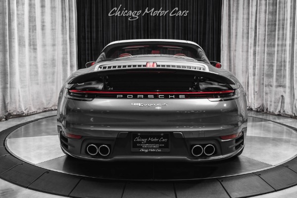 Used 2022 Porsche 911 Targa 4S! Hot Combo! 18-Way Sport Seats! Only 5k miles! Sport Chrono Pkg! for sale Sold at Chicago Motor Cars in West Chicago IL 60185 4