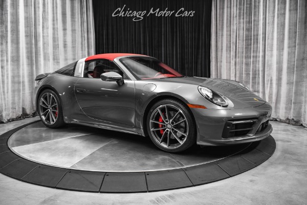 Used-2022-Porsche-911-Targa-4S-Hot-Combo-18-Way-Sport-Seats-Only-5k-miles-Sport-Chrono-Pkg