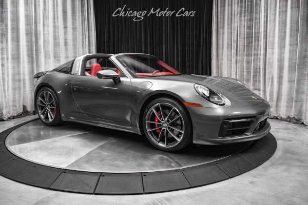 Used 2022 Porsche 911 Targa 4S! Hot Combo! 18-Way Sport Seats! Only 5k miles! Sport Chrono Pkg! for sale Sold at Chicago Motor Cars in West Chicago IL 60185 6