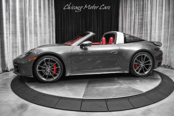 Used 2022 Porsche 911 Targa 4S! Hot Combo! 18-Way Sport Seats! Only 5k miles! Sport Chrono Pkg! for sale Sold at Chicago Motor Cars in West Chicago IL 60185 1
