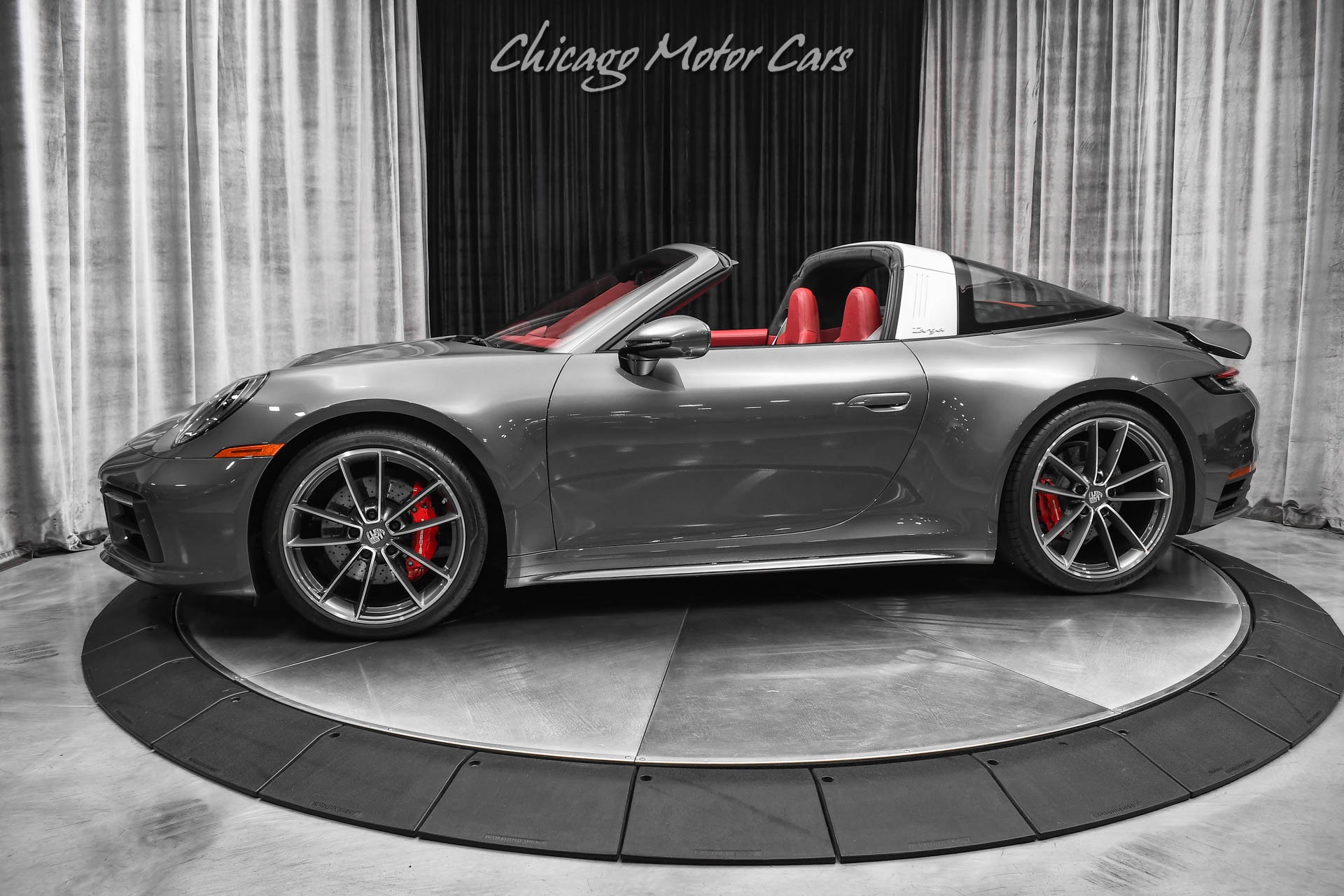 Used-2022-Porsche-911-Targa-4S-Hot-Combo-18-Way-Sport-Seats-Only-5k-miles-Sport-Chrono-Pkg