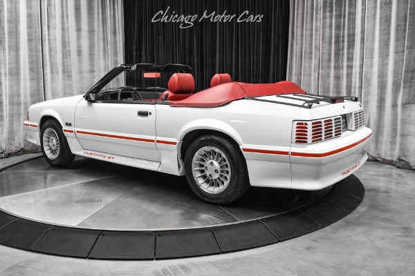 Used 1987 Ford Mustang 5.0 GT Convertible 2 Owner Auto Window Sticker Low Miles Service Records for sale Sold at Chicago Motor Cars in West Chicago IL 60185 3