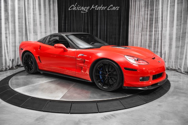 Used 2010 Chevrolet Corvette ZR1 3ZR ONLY 9K MILES RARE Torch Red! Collector Quality! for sale Sold at Chicago Motor Cars in West Chicago IL 60185 6