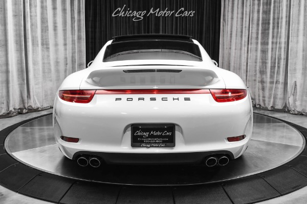 Used 2013 Porsche 911 Carrera 4S Coupe MSRP $140k+ Factory Aero Kit New Tires PDK Loaded for sale Sold at Chicago Motor Cars in West Chicago IL 60185 4