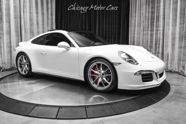 Used 2013 Porsche 911 Carrera 4S Coupe MSRP $140k+ Factory Aero Kit New Tires PDK Loaded for sale Sold at Chicago Motor Cars in West Chicago IL 60185 6