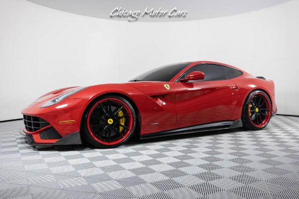 Used 2017 Ferrari F12 berlinetta NOVITEC WHEELS & SPRINGS!! Carbon Fiber!! HIGHLY DESIRED FACTORY OPTIONS for sale Sold at Chicago Motor Cars in West Chicago IL 60185 1