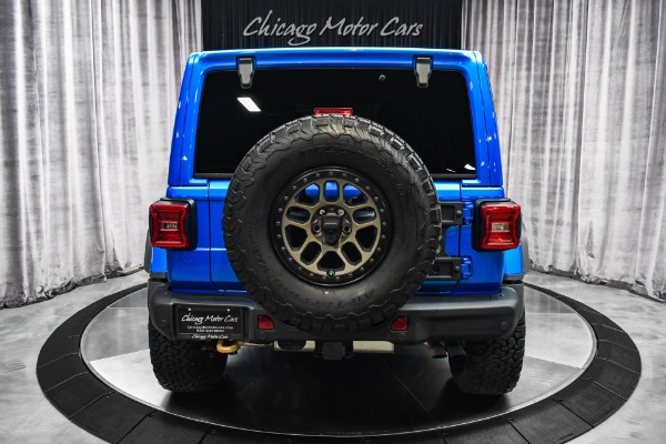 Used 2022 Jeep Wrangler Unlimited Rubicon 392 Sky One Touch Roof 35 Inch Xtreme Recon Wheels Loaded for sale Sold at Chicago Motor Cars in West Chicago IL 60185 4
