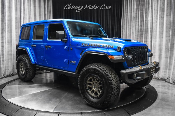 Used 2022 Jeep Wrangler Unlimited Rubicon 392 Sky One Touch Roof 35 Inch Xtreme Recon Wheels Loaded for sale Sold at Chicago Motor Cars in West Chicago IL 60185 6