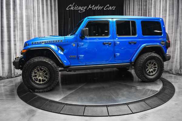 Used 2022 Jeep Wrangler Unlimited Rubicon 392 Sky One Touch Roof 35 Inch Xtreme Recon Wheels Loaded for sale Sold at Chicago Motor Cars in West Chicago IL 60185 1