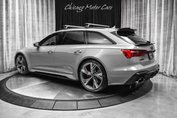 Used 2021 Audi RS 6 Avant 4.0T quattro Avant Exterior Carbon Fiber $25k+ Upgrades LOADED for sale Sold at Chicago Motor Cars in West Chicago IL 60185 3
