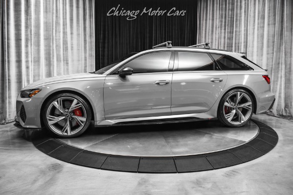 Used 2021 Audi RS 6 Avant 4.0T quattro Avant Exterior Carbon Fiber $25k+ Upgrades LOADED for sale Sold at Chicago Motor Cars in West Chicago IL 60185 1