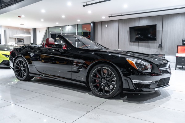 Used 2013 Mercedes-Benz SL63 AMG Roadster! Low Miles! Premium Pkg! RennTech Stage 1 696HP! Full PPF! for sale Sold at Chicago Motor Cars in West Chicago IL 60185 6