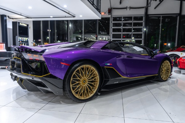 Used 2022 Lamborghini Aventador LP780-4 Ultimae Roadster Viola Pasifae BEST Color! Last Aventador! LOADED! for sale Sold at Chicago Motor Cars in West Chicago IL 60185 5