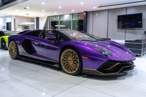 Used 2022 Lamborghini Aventador LP780-4 Ultimae Roadster Viola Pasifae BEST Color! Last Aventador! LOADED! for sale Sold at Chicago Motor Cars in West Chicago IL 60185 6