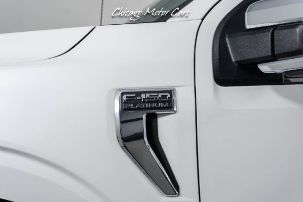 Used 2023 Ford F-150 Platinum 4x4 Supercrew FULLY LOADED!! BANG & OLUFSEN SOUND SYSTEM! for sale Sold at Chicago Motor Cars in West Chicago IL 60185 5