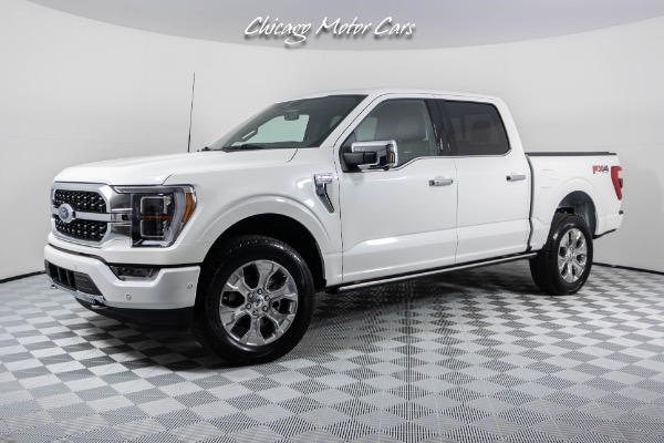 Used 2023 Ford F-150 Platinum 4x4 Supercrew FULLY LOADED!! BANG & OLUFSEN SOUND SYSTEM! for sale Sold at Chicago Motor Cars in West Chicago IL 60185 1